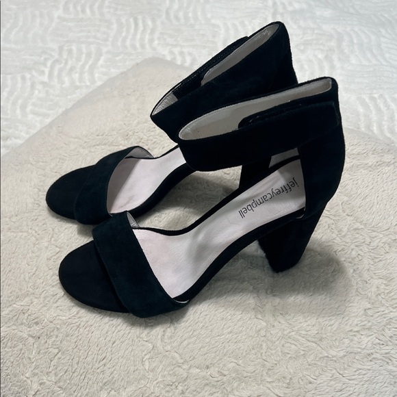 Jeffrey Campbell Lindsay Black Suede Heels – Size 7 (EUC) - Picture 7 of 13